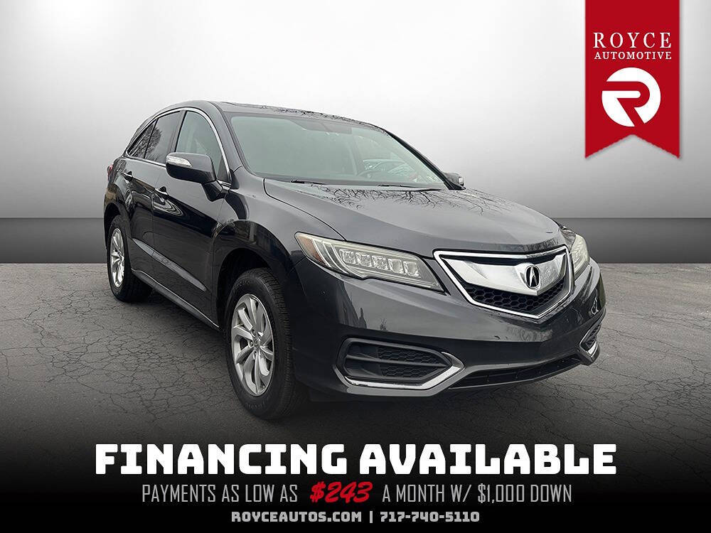 2016 Acura RDX for sale at Royce Automotive LLC in Lancaster, PA