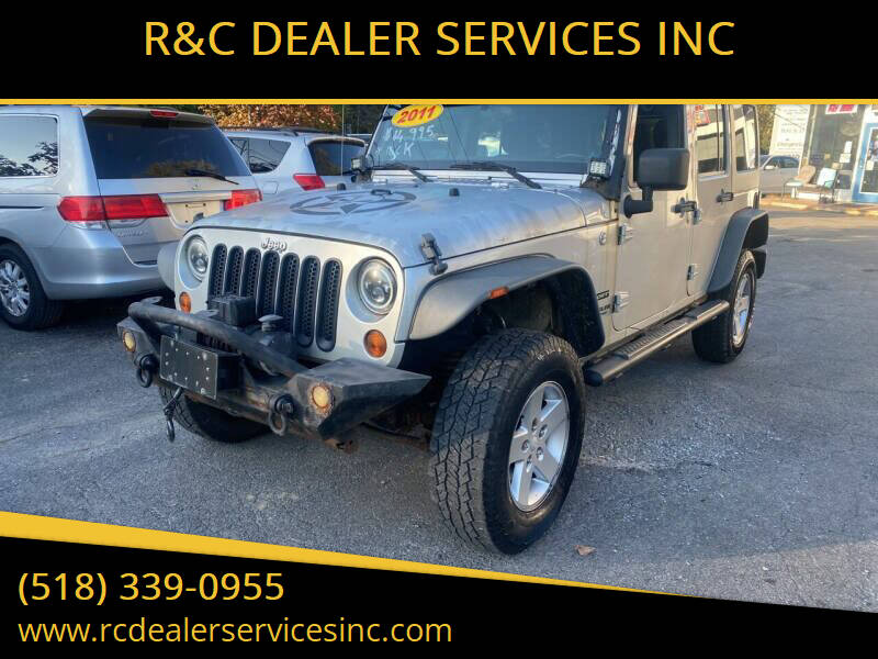 2011 Jeep Wrangler Unlimited for sale at R&C DEALER SERVICES INC in Cohoes NY