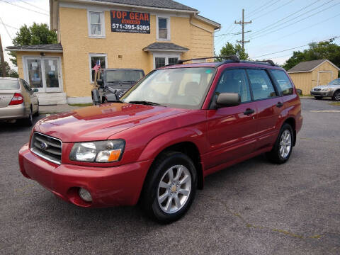 2005 Subaru Forester for sale at Top Gear Motors in Winchester VA
