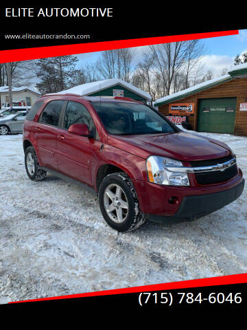 2006 Chevrolet Equinox for sale at ELITE AUTOMOTIVE in Crandon WI