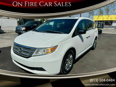 2012 Honda Odyssey for sale at On Fire Car Sales in Tampa FL