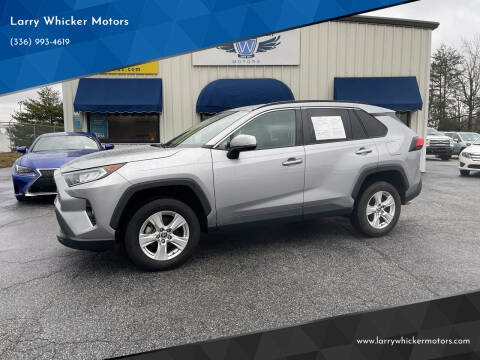 2021 Toyota RAV4 for sale at Larry Whicker Motors in Kernersville NC