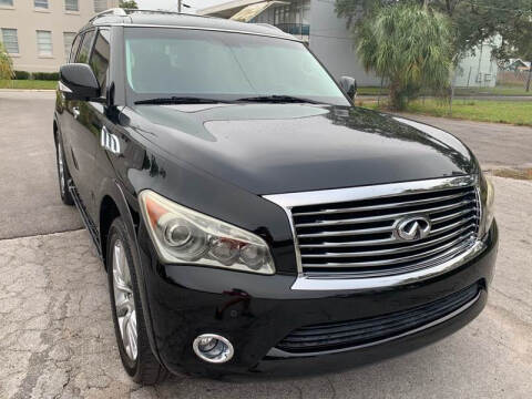 2012 Infiniti QX56 for sale at Consumer Auto Credit in Tampa FL