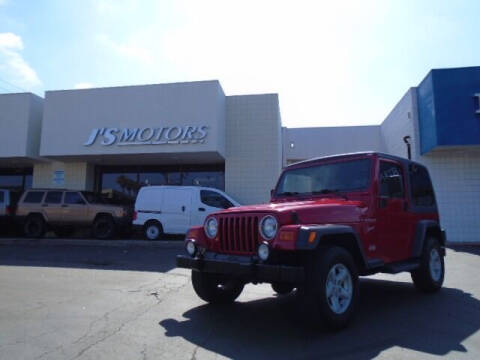 2002 Jeep Wrangler Sport
