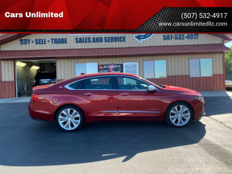 2014 Chevrolet Impala for sale at Cars Unlimited in Marshall MN