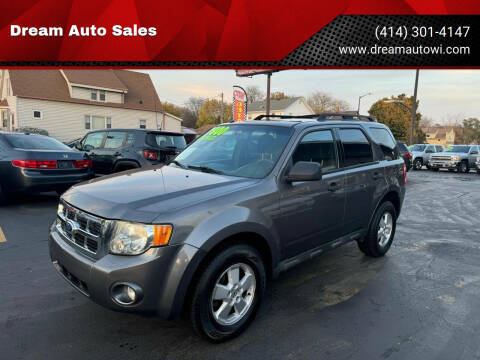 2010 Ford Escape for sale at Dream Auto Sales in South Milwaukee WI