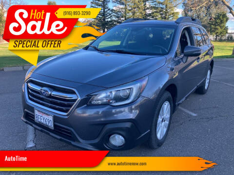 2018 Subaru Outback for sale at AutoTime in Sacramento CA