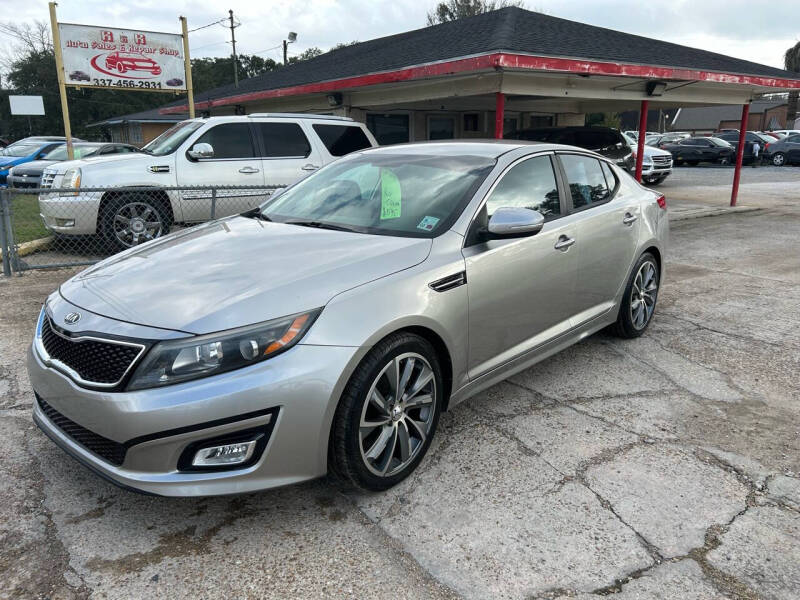 2015 Kia Optima for sale at R&K Auto Sales and Repair Shop in Lafayette LA