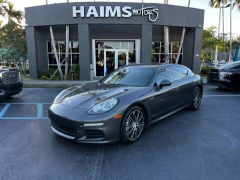 2016 Porsche Panamera for sale at Haims Motors Miami in Miami Gardens FL