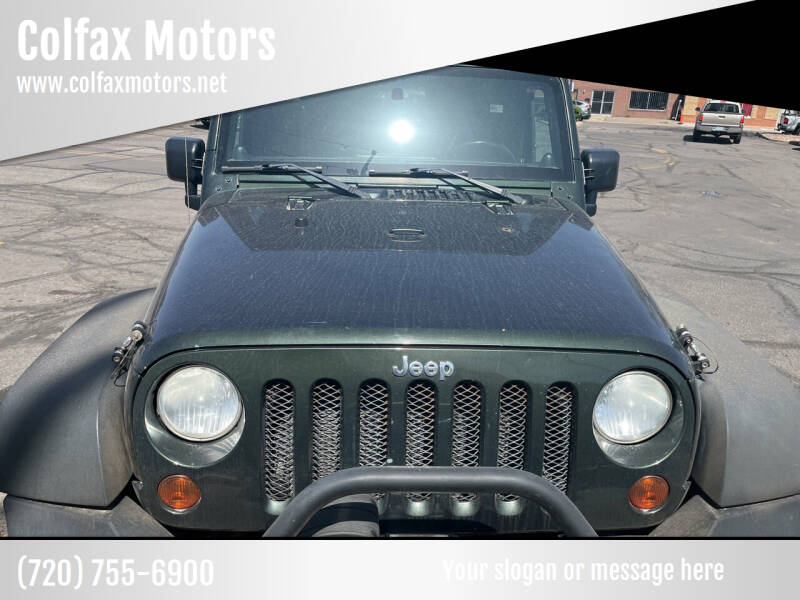 2011 Jeep Wrangler Unlimited for sale at Colfax Motors in Denver CO