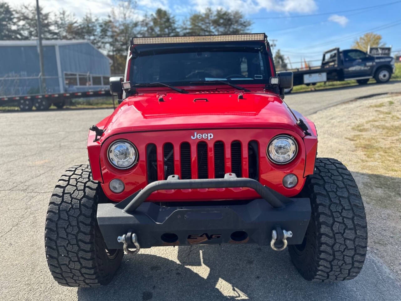 2015 Jeep Wrangler Unlimited for sale at Top Shelf Auto Sales & Repair in Denver, NC