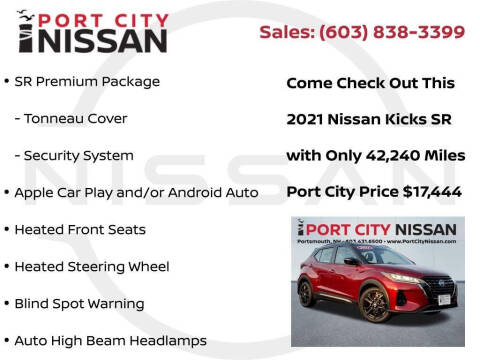 2021 Nissan Kicks SR