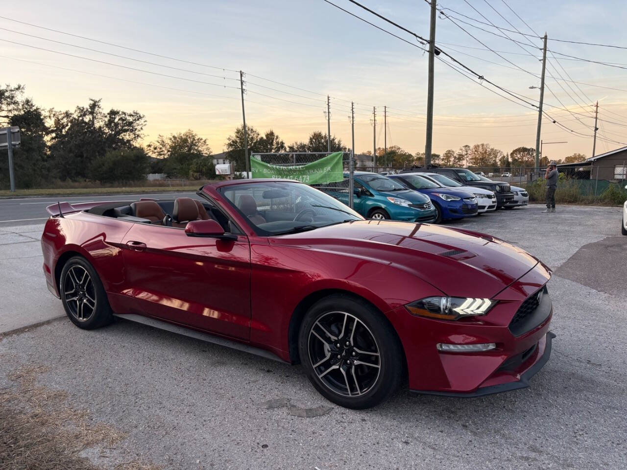 2019 Ford Mustang for sale at Hobgood Auto Sales in Land O Lakes, FL