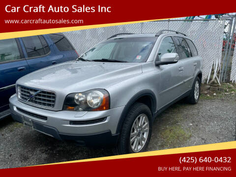 2008 Volvo XC90 for sale at Car Craft Auto Sales Inc in Lynnwood WA