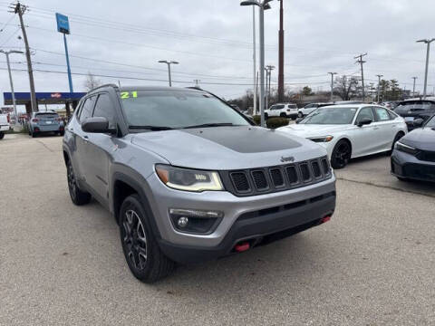 2021 Jeep Compass for sale at Tom Wood Honda in Anderson IN