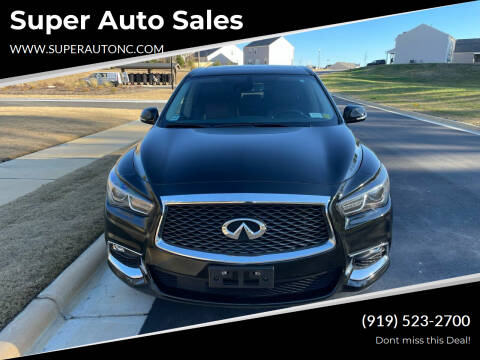 2019 Infiniti QX60 for sale at Super Auto Sales in Fuquay Varina NC