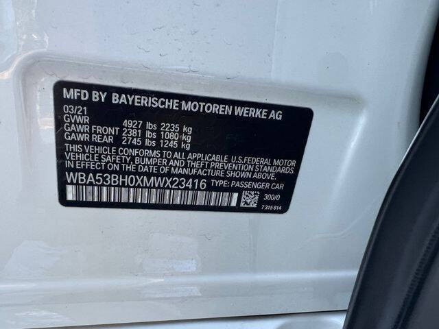 2021 BMW 5 Series 530i