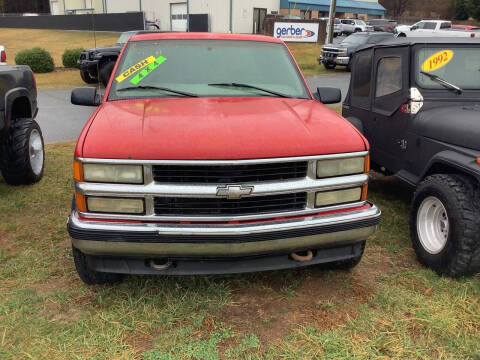 1998 Chevrolet C/K 1500 Series for sale at Moose Motors in Morganton NC