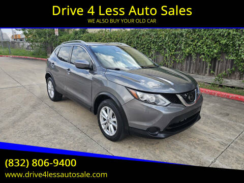 2019 Nissan Rogue Sport for sale at Drive 4 Less Auto Sales in Houston TX