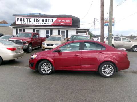 2013 Chevrolet Sonic for sale at ROUTE 119 AUTO SALES & SVC in Homer City PA