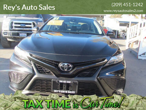 2021 Toyota Camry for sale at Rey's Auto Sales in Stockton CA