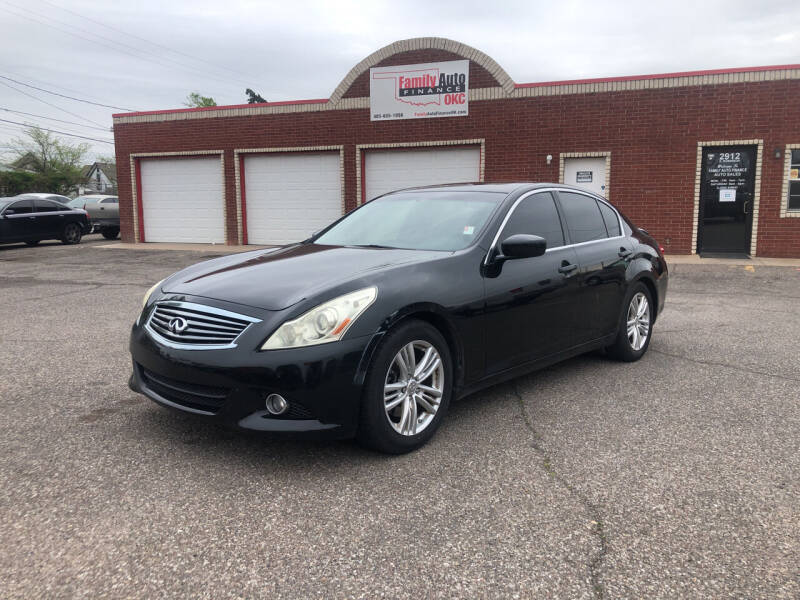 2011 Infiniti G37 Sedan for sale at Family Auto Finance OKC LLC in Oklahoma City OK