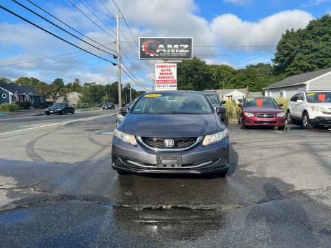 2014 Honda Civic for sale at AMZ Auto Center in Rockland MA