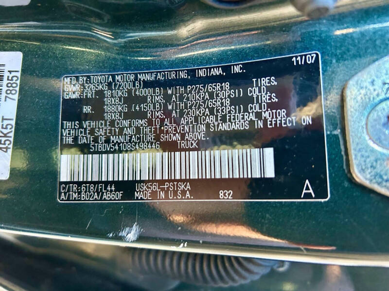 2008 Toyota Tundra SR5