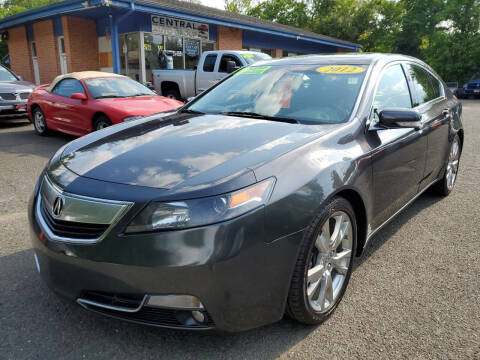 2012 Acura TL for sale at CENTRAL AUTO GROUP in Raritan NJ