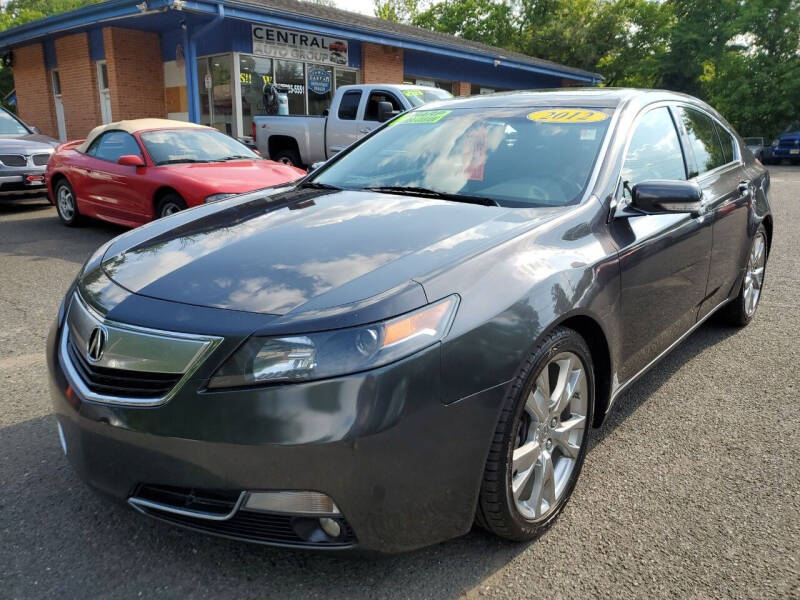 2012 Acura TL for sale at CENTRAL AUTO GROUP in Raritan NJ