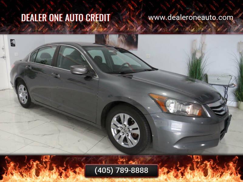 2011 Honda Accord for sale at Dealer One Auto Credit in Oklahoma City OK