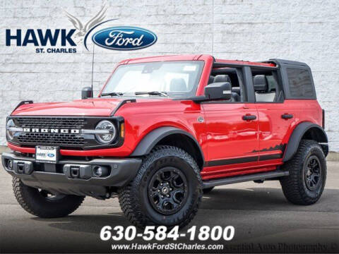 2023 Ford Bronco for sale at Hawk Ford of St. Charles in Saint Charles IL