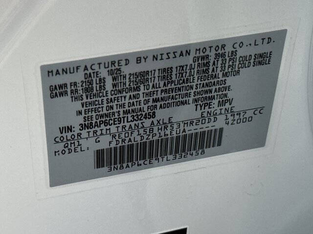 2026 Nissan Kicks SV