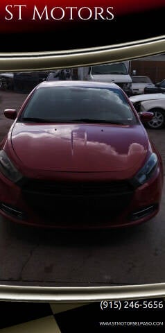 2014 Dodge Dart for sale at ST Motors in El Paso TX