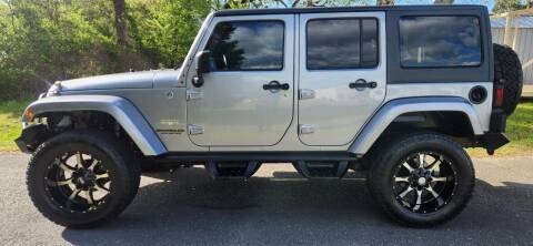 2015 Jeep Wrangler Unlimited for sale at R & D Auto Sales Inc. in Lexington NC