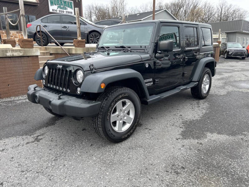 2017 Jeep Wrangler Unlimited Sport