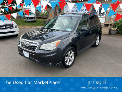 2014 Subaru Forester for sale at The Used Car MarketPlace in Newberg OR