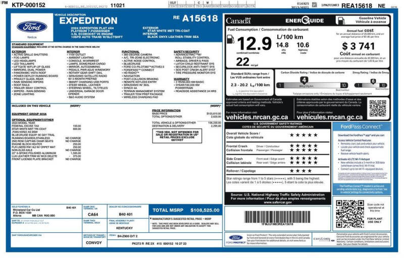 2024 Ford Expedition Platinum