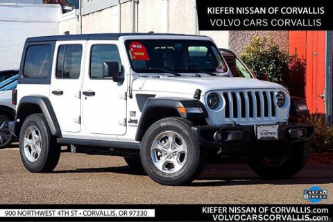 2021 Jeep Wrangler Unlimited for sale at Kiefer Nissan Used Cars of Albany in Albany OR