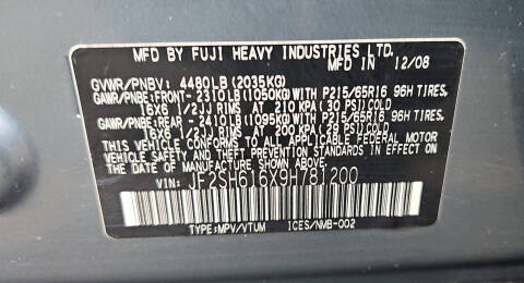 2009 Subaru Forester 2.5 X