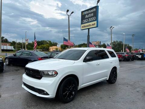 2018 Dodge Durango for sale at Michaels Autos in Orlando FL