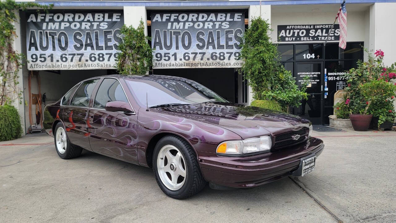 1996 Chevrolet Impala For Sale In Canyon Lake, CA