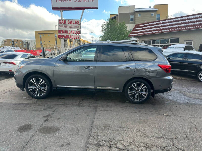 2018 Nissan Pathfinder Platinum
