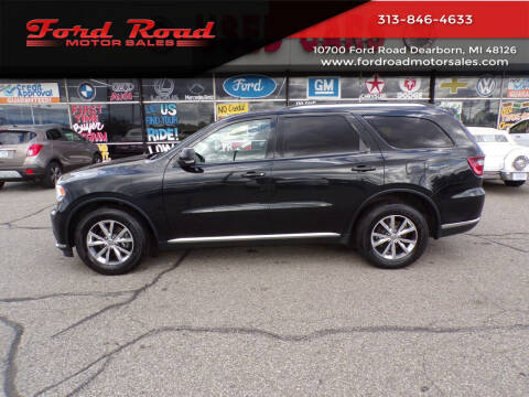 2016 Dodge Durango for sale at Ford Road Motor Sales in Dearborn MI