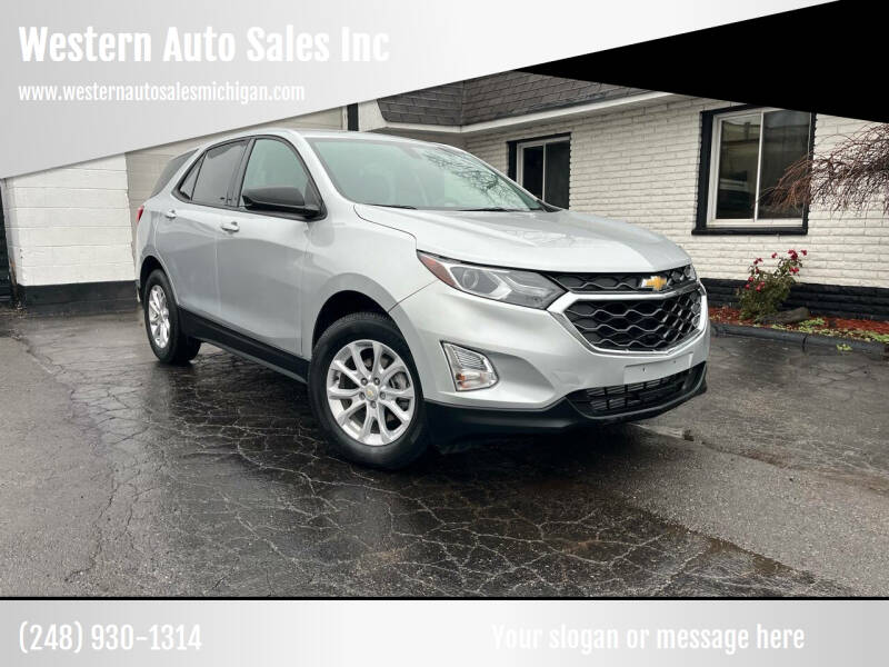 2019 Chevrolet Equinox for sale at Western Auto Sales Inc in Farmington Hills MI