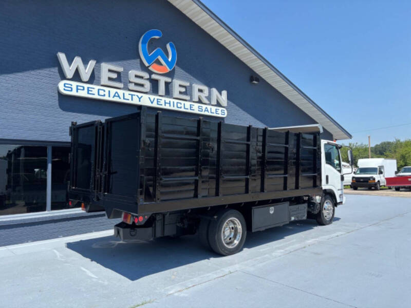 2017 Isuzu NPR Flatbed Dump Truck