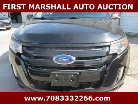 2013 Ford Edge for sale at First Marshall Auto Auction in Harvey IL