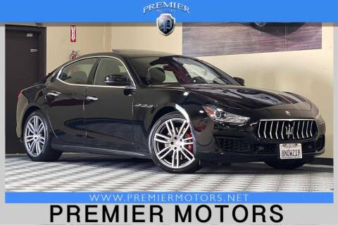2019 Maserati Ghibli for sale at Premier Motors in Hayward CA