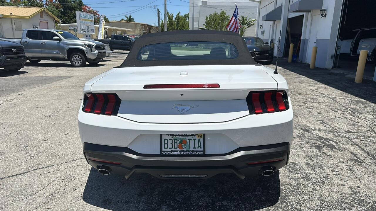 2024 Ford Mustang for sale at The Rock Fleet MGMT LLC in Naples, FL