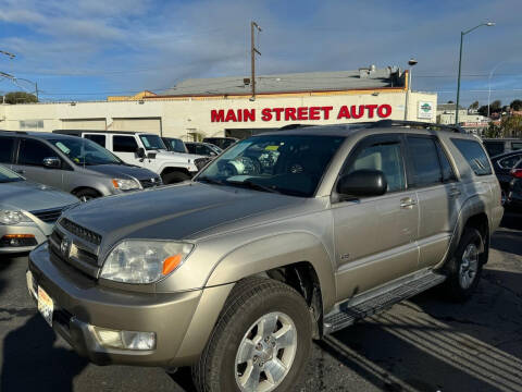 2004 Toyota 4Runner for sale at Main Street Auto in Vallejo CA